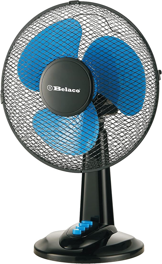 Belaco 12inch Blue Table Fan