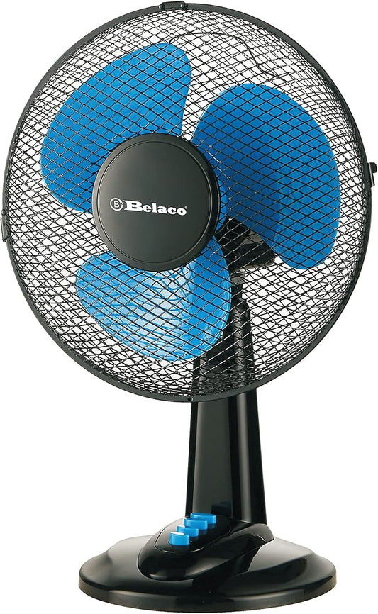 Belaco 12inch Blue Table Fan