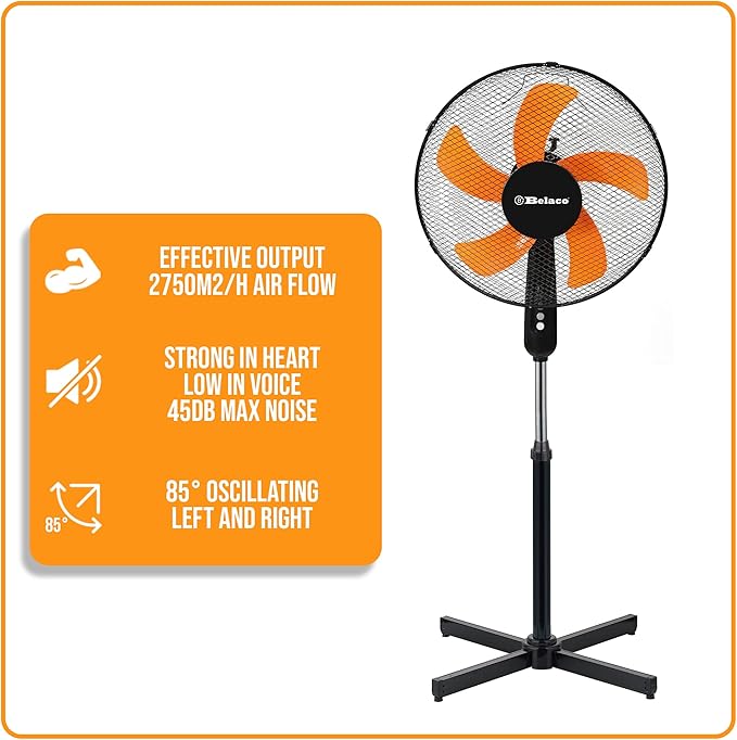 Belaco Stand Fan Pedestal fan